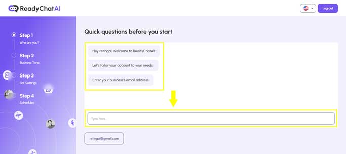 ReadyChatAI Introduction Survey