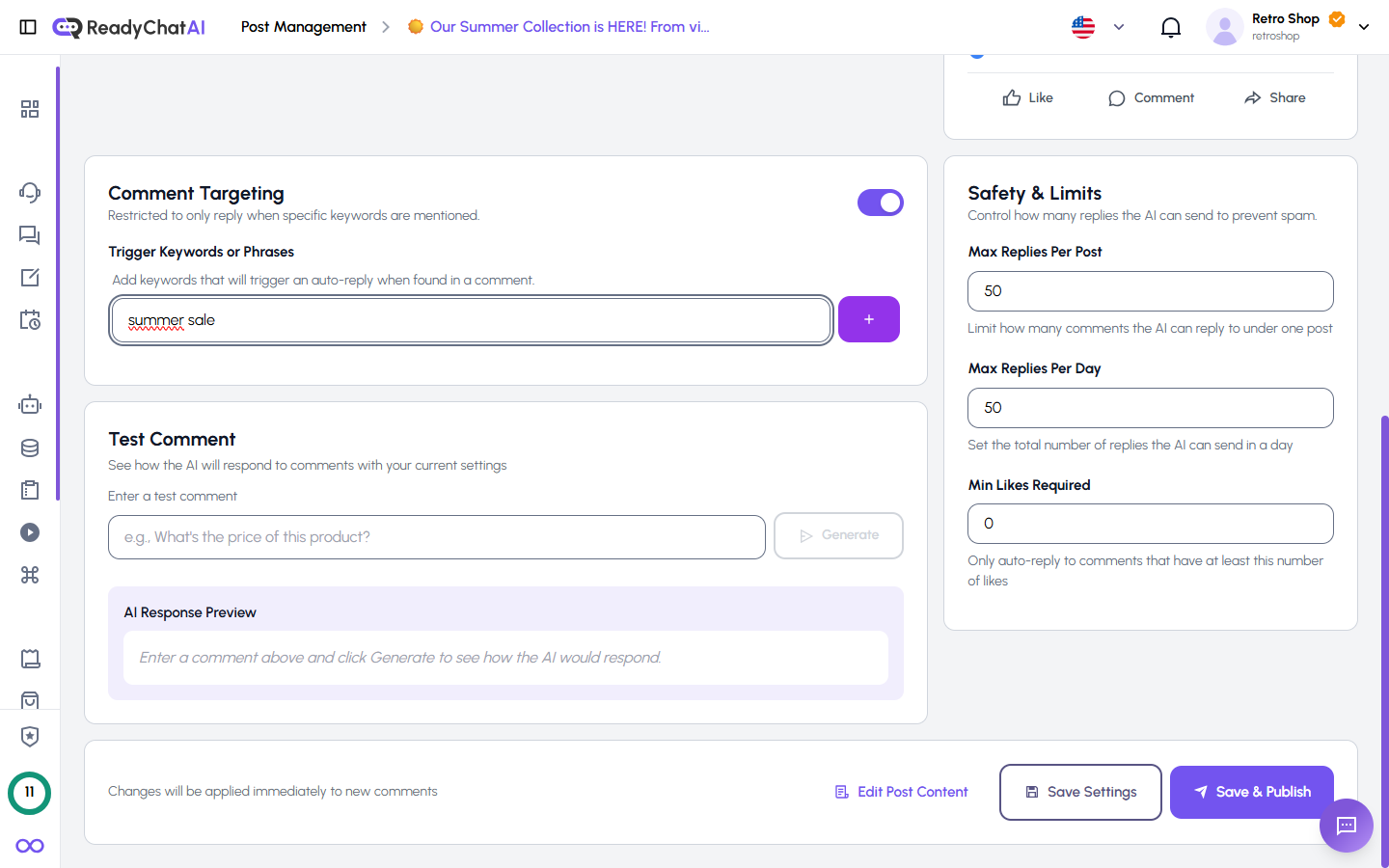 Filtrado por Palabras Clave
